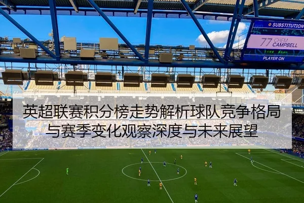 英超联赛积分榜走势解析球队竞争格局与赛季变化观察深度与未来展望